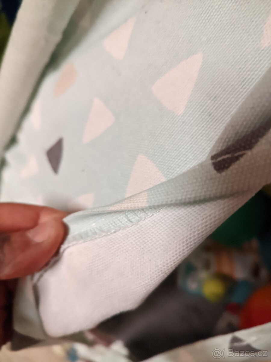 Dětské bavlněné teepee s podlážkou, výška 162cm - 16