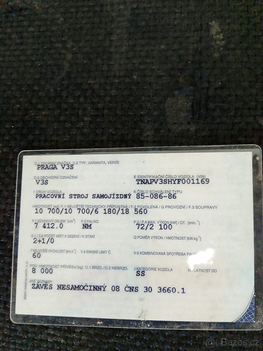 Praga V3S fekál-cisterna - 16