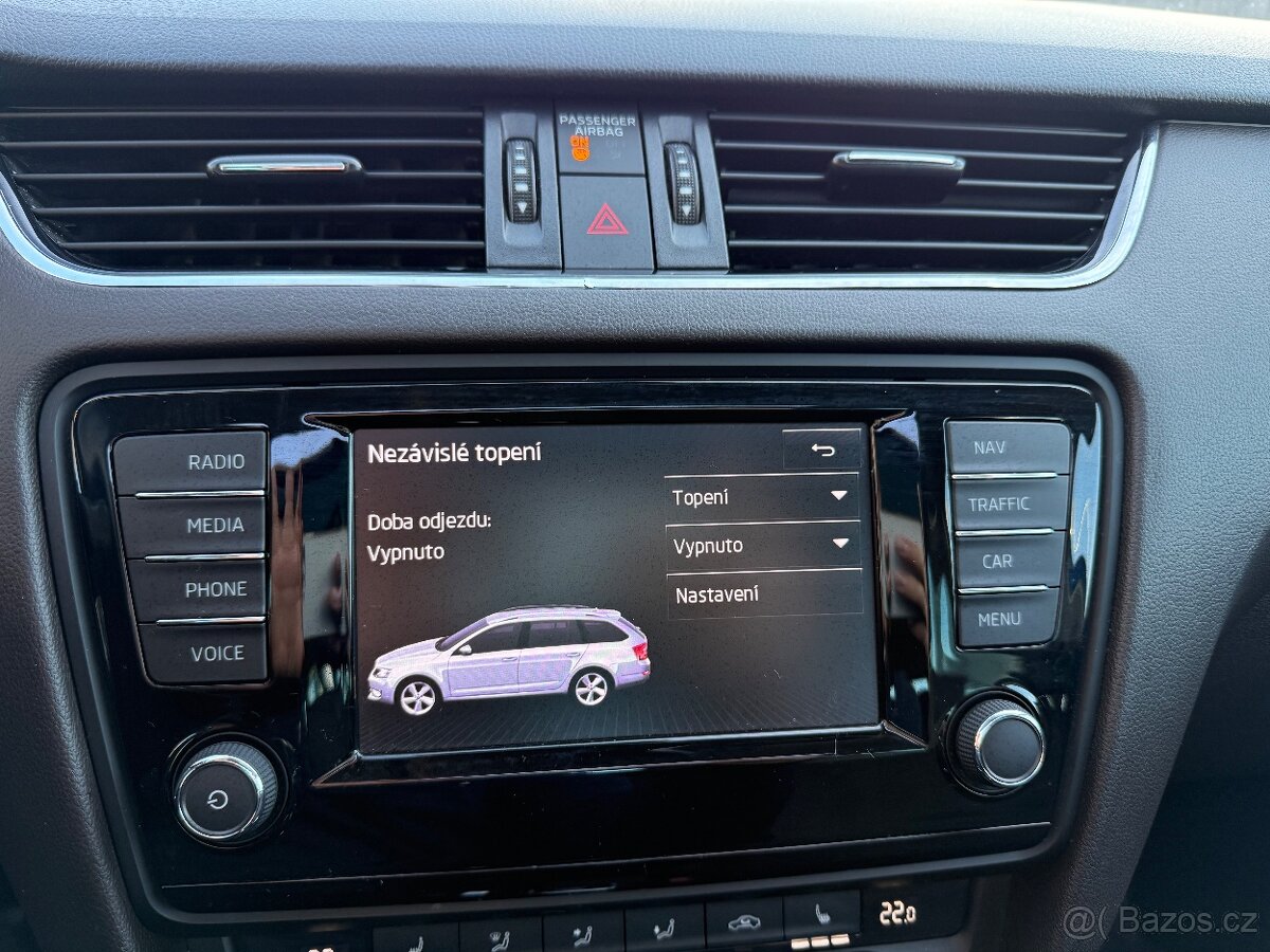 ŠKODA OCTAVIA III L&K 2.0 TDI 135 KW 4X4 PANORAMA NEZ TOPENÍ - 16