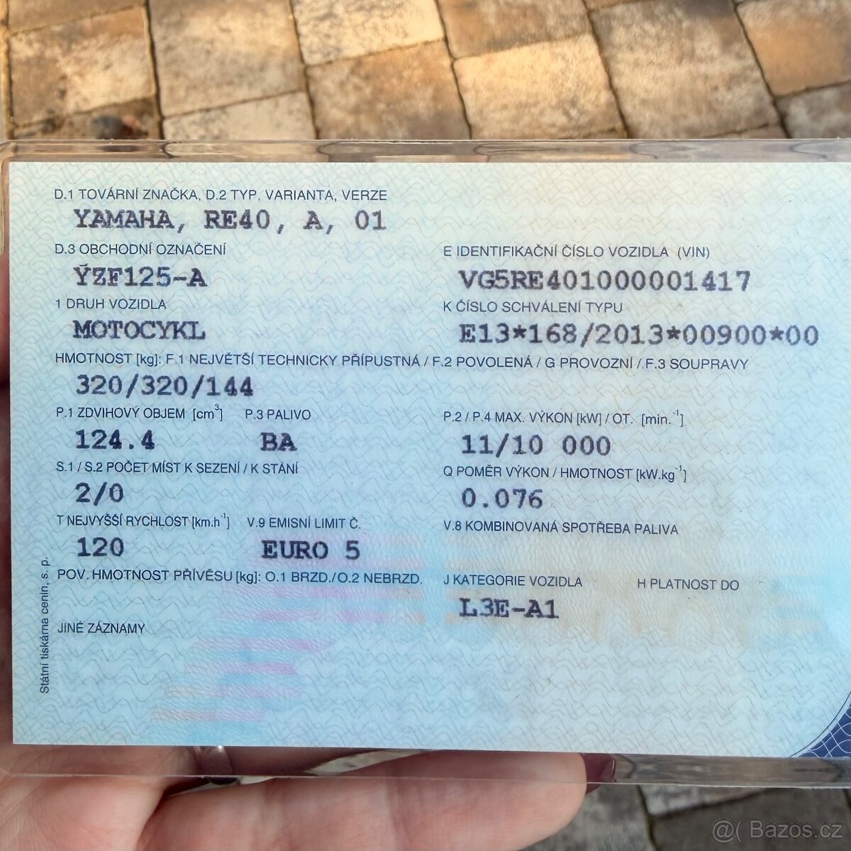 Yamaha YZF - R125 - 16