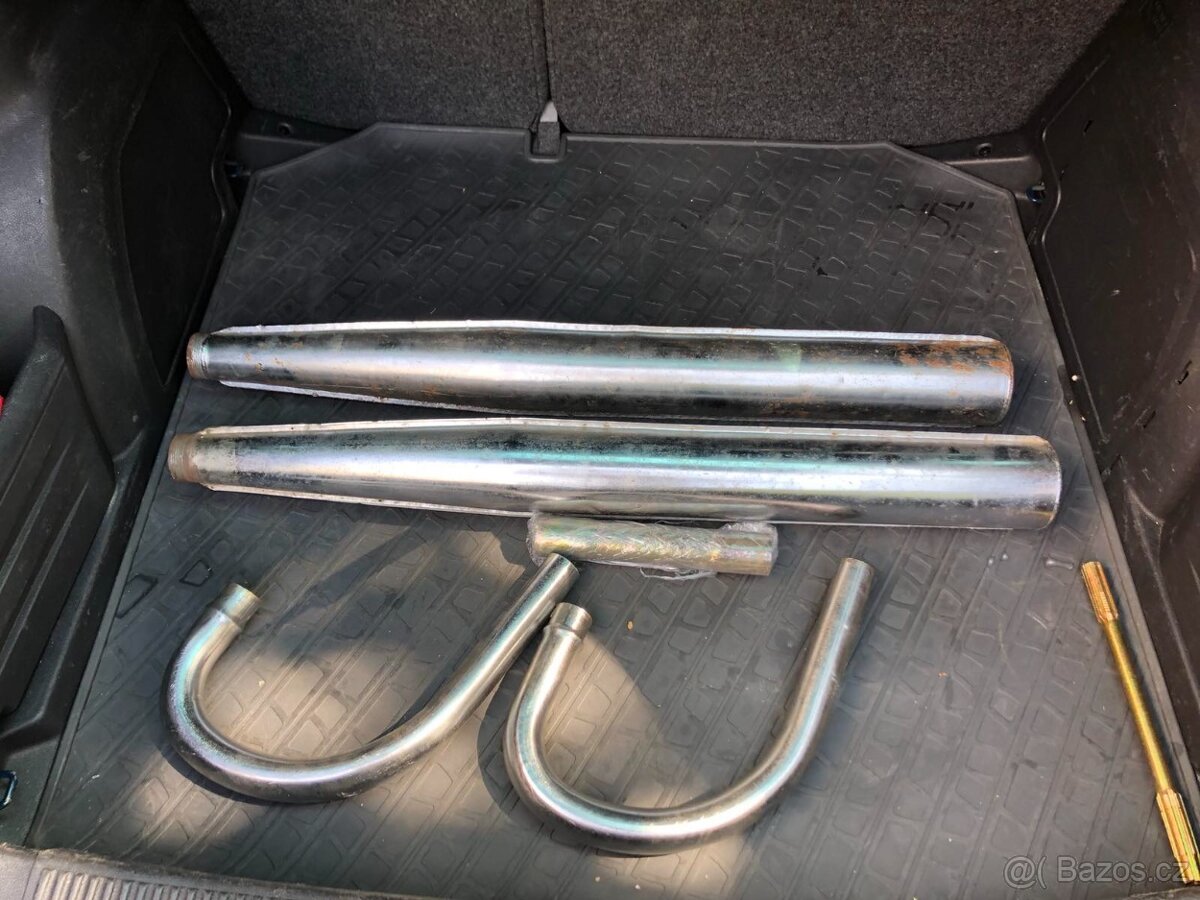 Originální nové výfuky kolena původní výroba CCCP Uloženka - 16