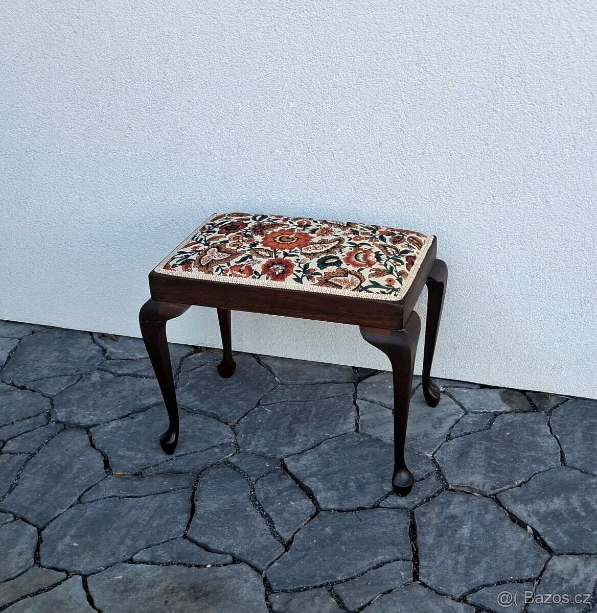 Secesní jídelní židle THONET + taburet - 16
