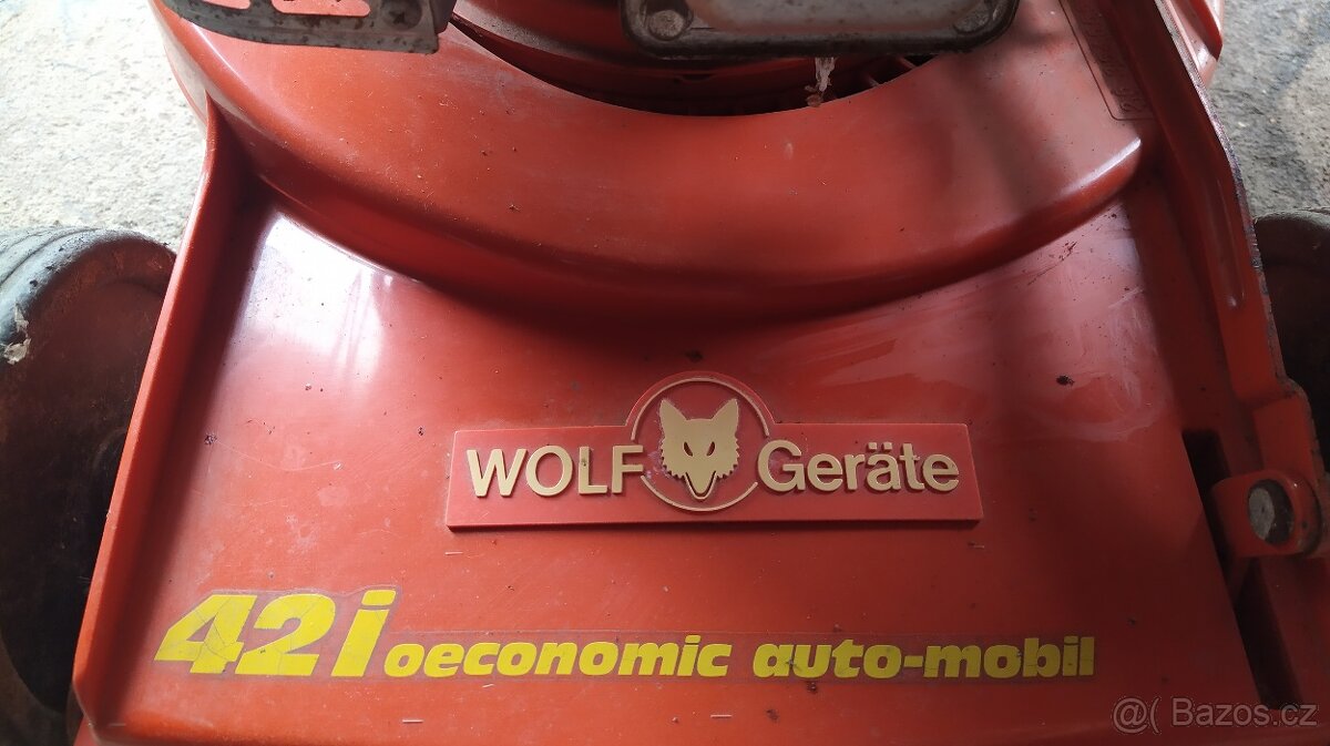 Benzínová sekačka s pojezdem WOLF GARTEN Senator, el.start - 16