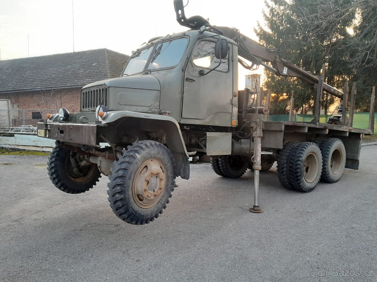 Vyvážečka Praga V3S do lesa s Hydr.rukou - 16