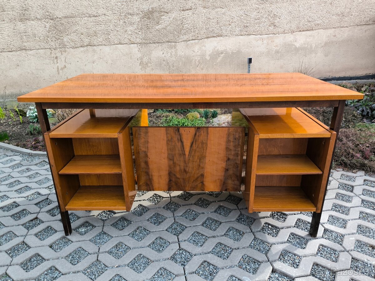 Retro designový psací stůl - Rumunsko - 60. léta - 16