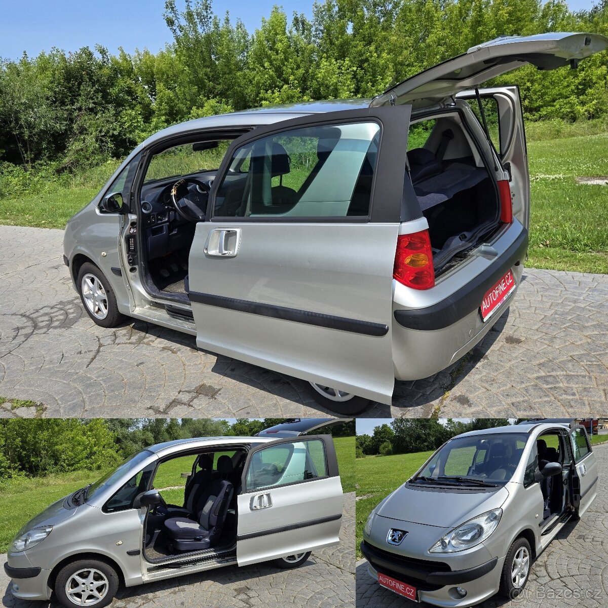 PEUGEOT 1007 1,4 16v ELEKTRICKÝ DOVĚR DVEŘÍ NA DÁLKOVÉ, ALU - 16