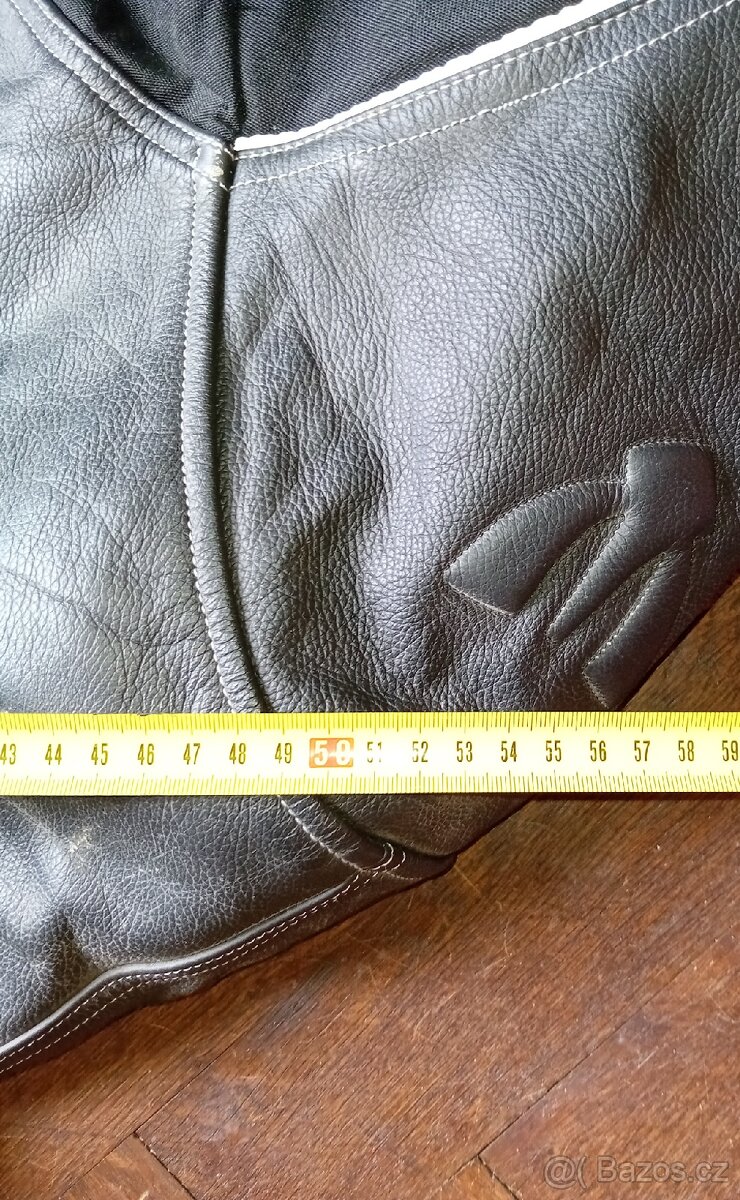 KOŽENÉ KALHOTY A BUNDA PSI - HOVĚZÍ KŮŽE - DÁMSKÉ - 16