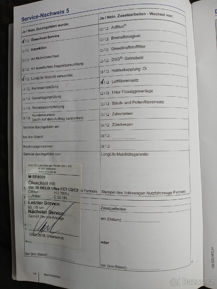 VW Transporter 2.0Tdi - 16