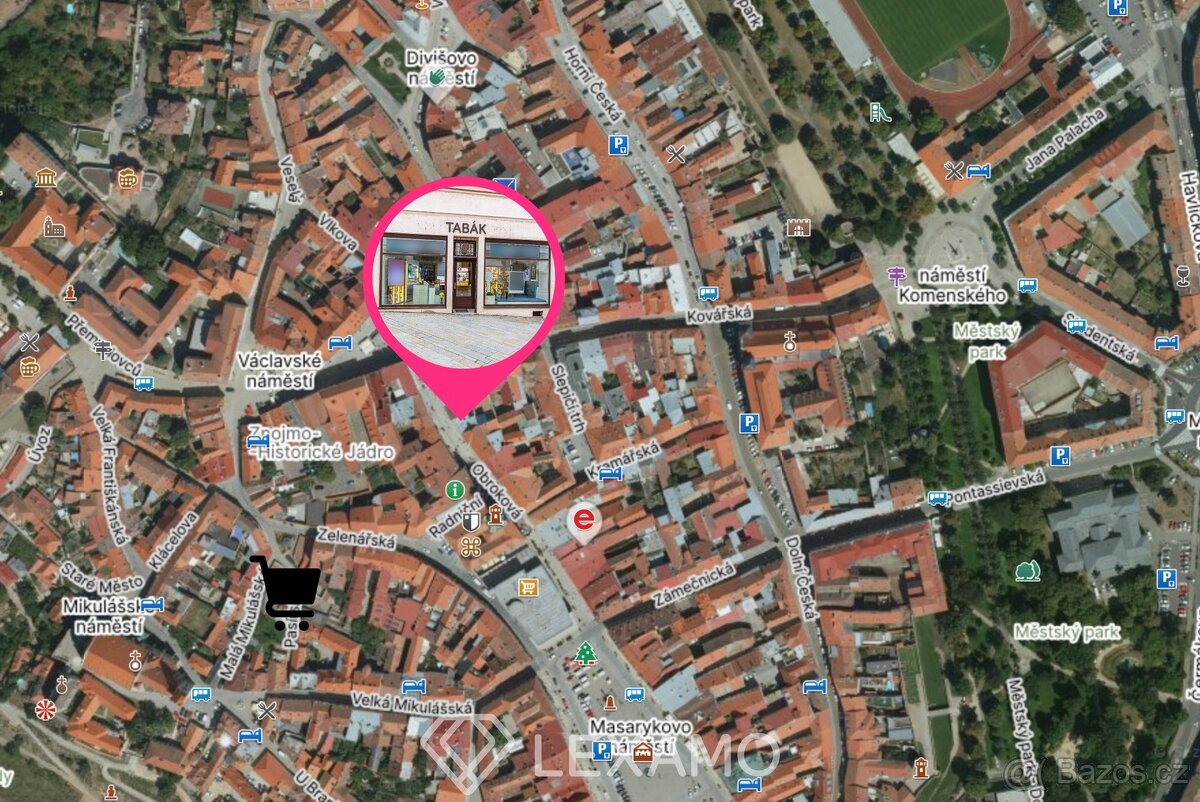 Pronájem obchodního prostoru 60 m², Znojmo, ev.č. 00312 - 16