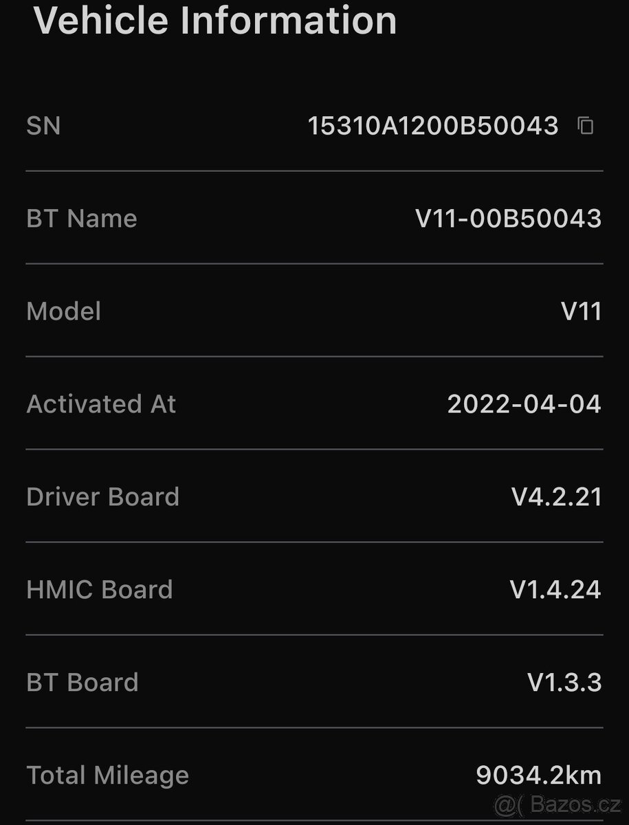 Jednokolka InMotion V11; EUC - 16