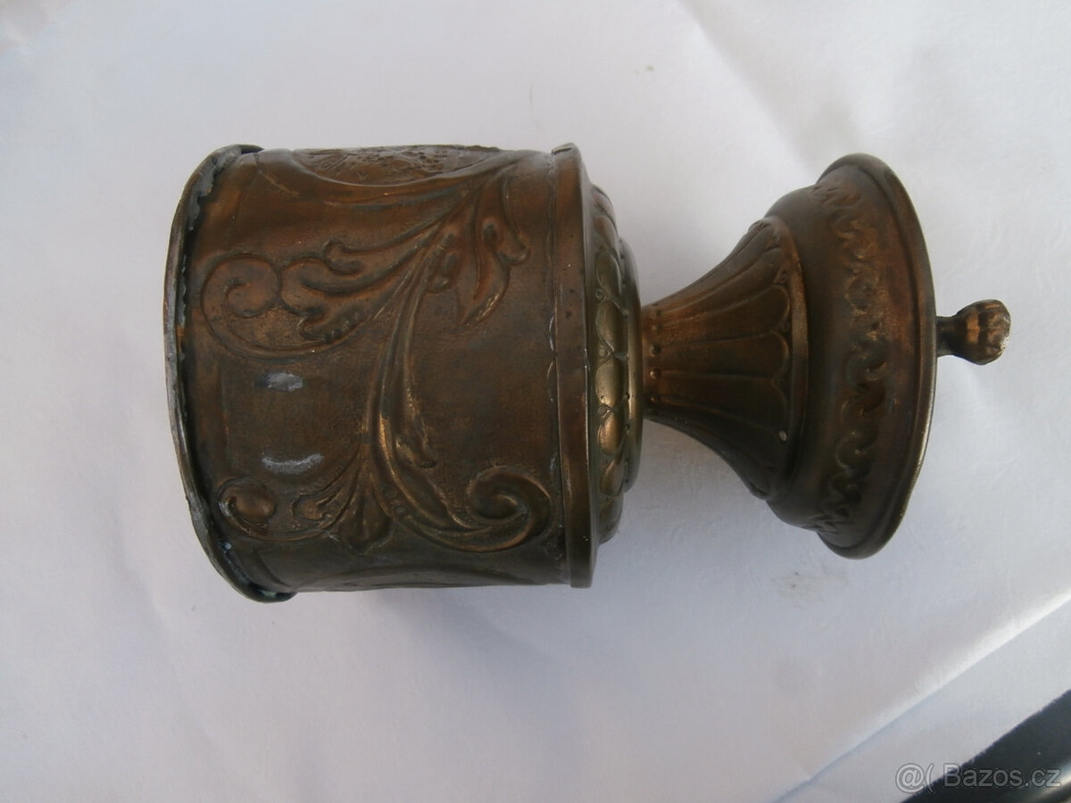 Starožitný pohár, váza, nádoba za 500 kč včetně zaslání - 16