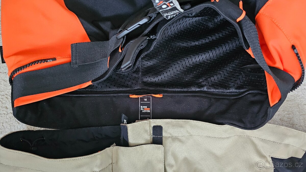 Textilní moto oblečení + chraniče - 16