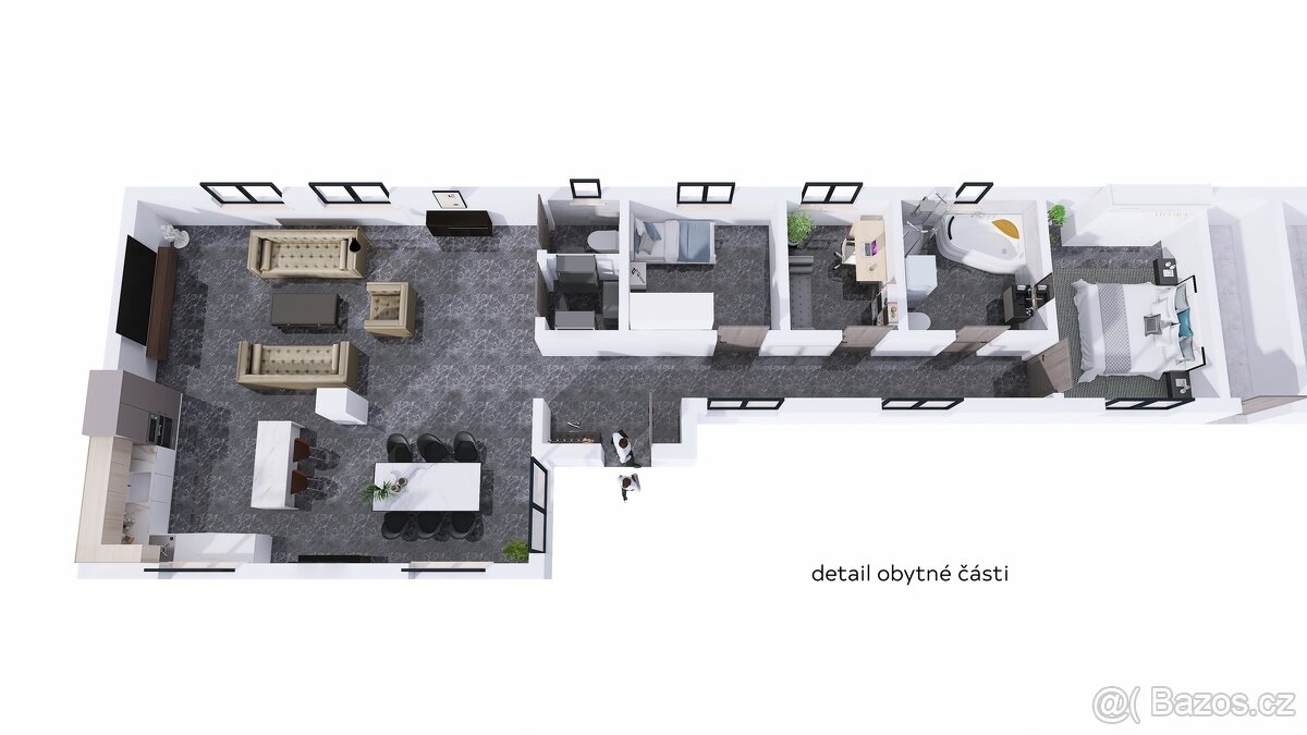 Prodej rodinného domu 180 m², pozemek 656 m² Praha - Kobyli - 16