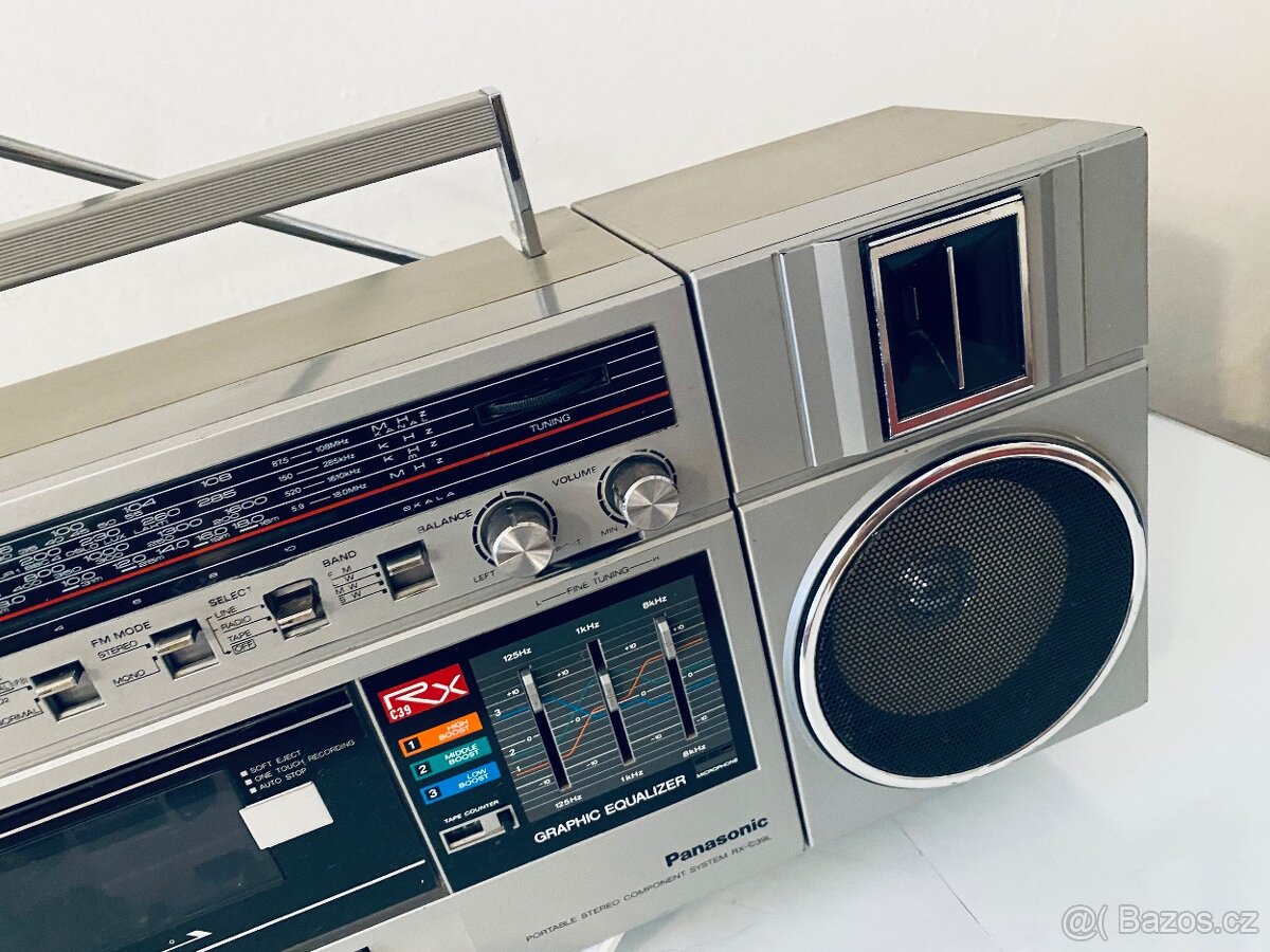 Radiomagnetofon Panasonic RX-C39, 80.léta - 16
