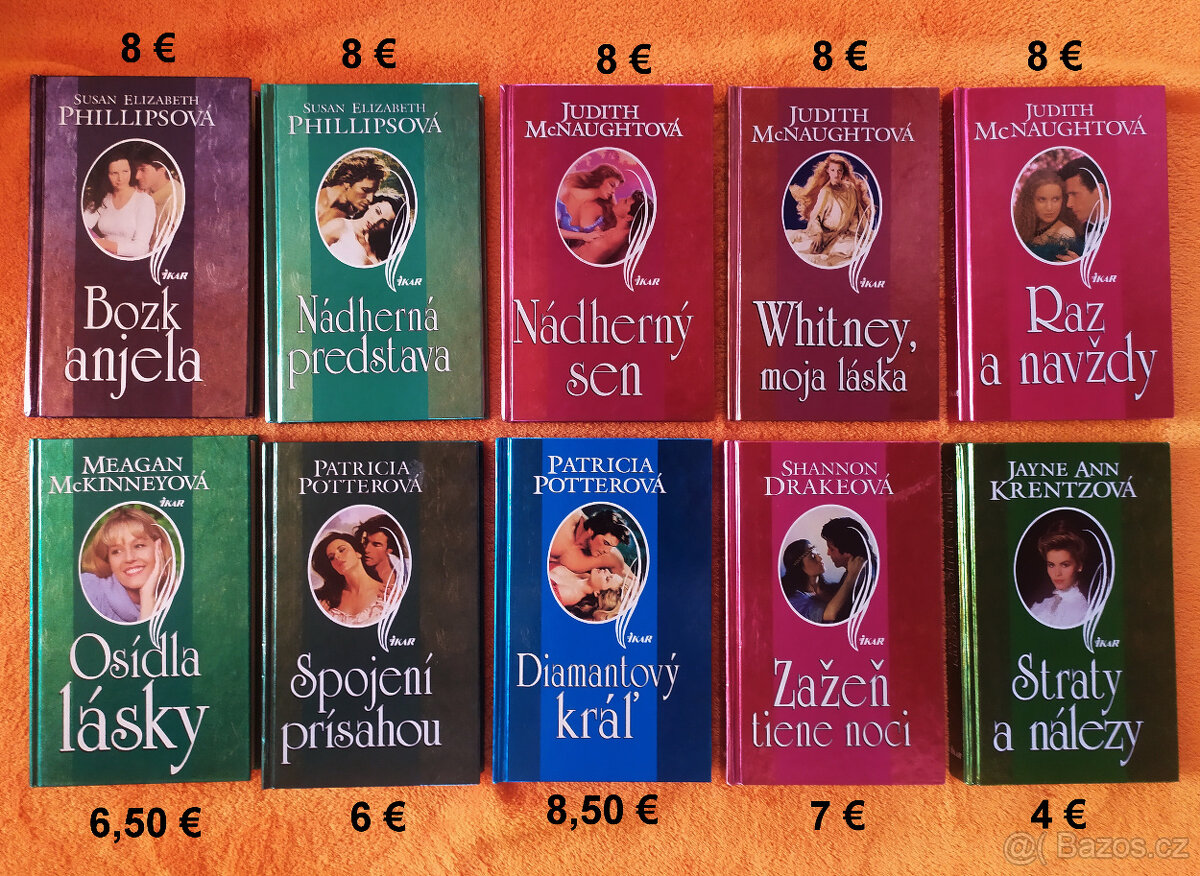 Romány, beletria, romantické, historické, detské knihy - 16