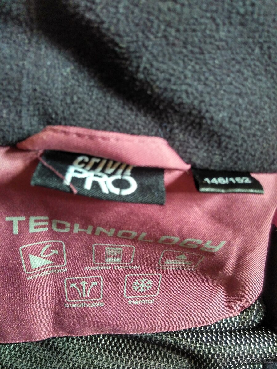 vel.146/152 Recco Crivit Pro dětská lyžařská bunda - 16