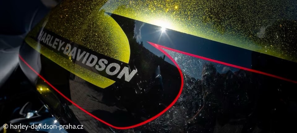 Harley-Davidson Road King – CVO Paint Set – HardCandy Yellow - 16