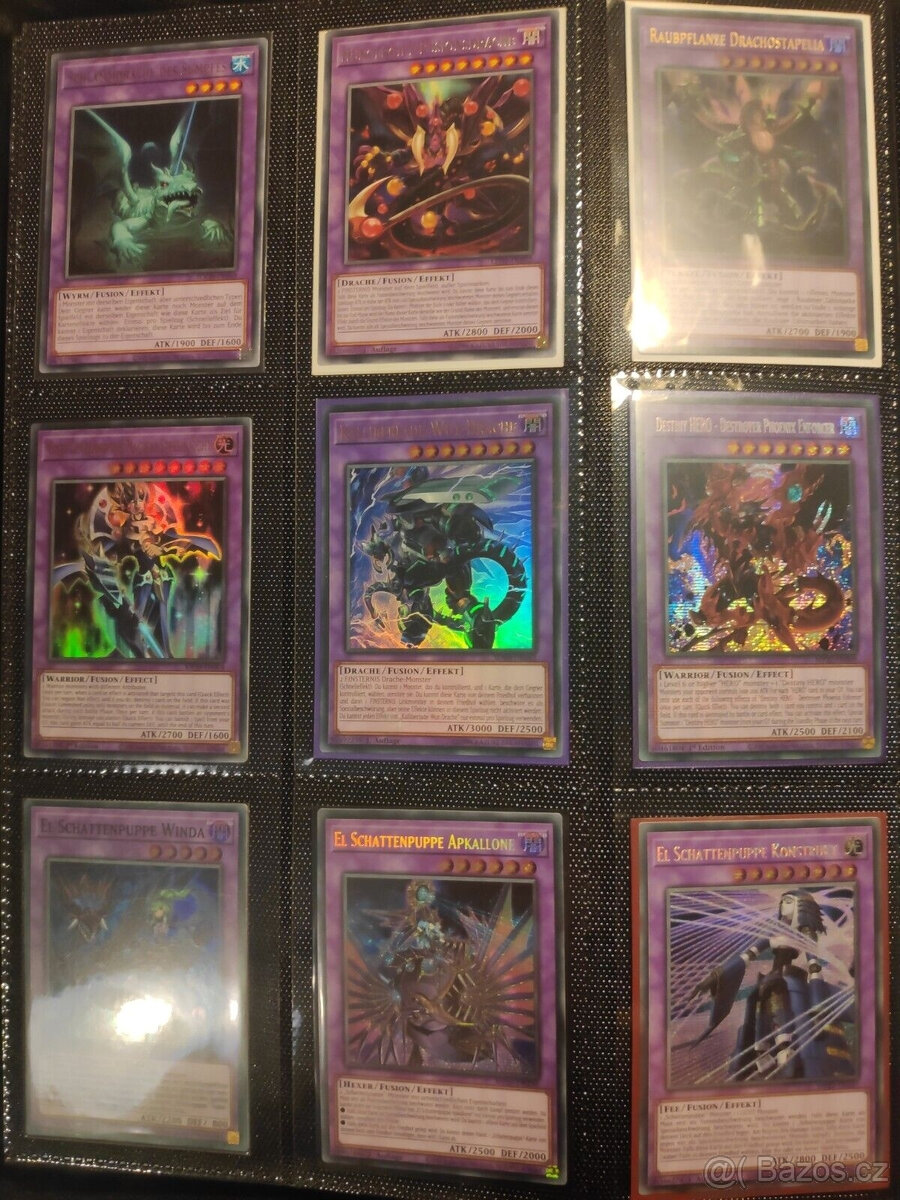 Yu-Gi-Oh Kolekce bez šarže - MEGA kompletní rozlišení - vče - 16
