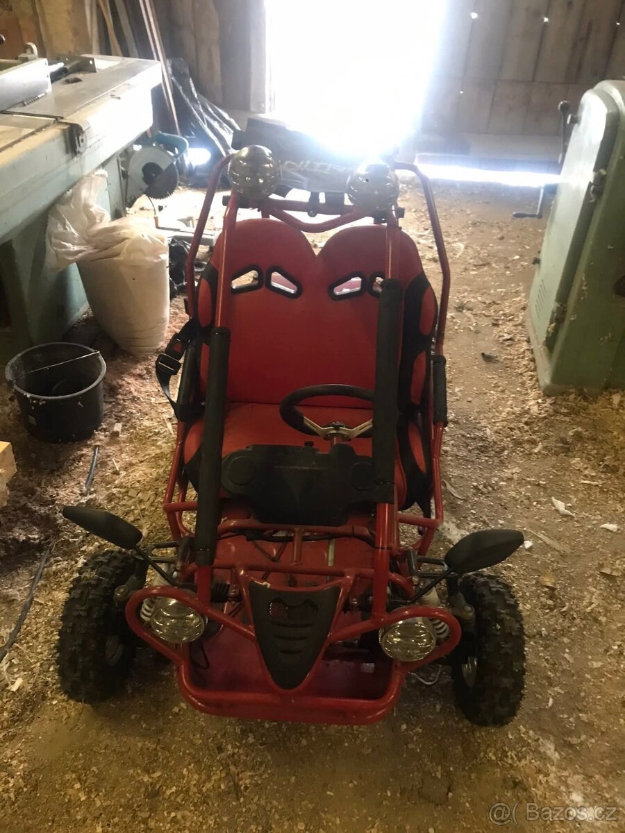 Nitro dětská Bugina 50 cc červená - 16