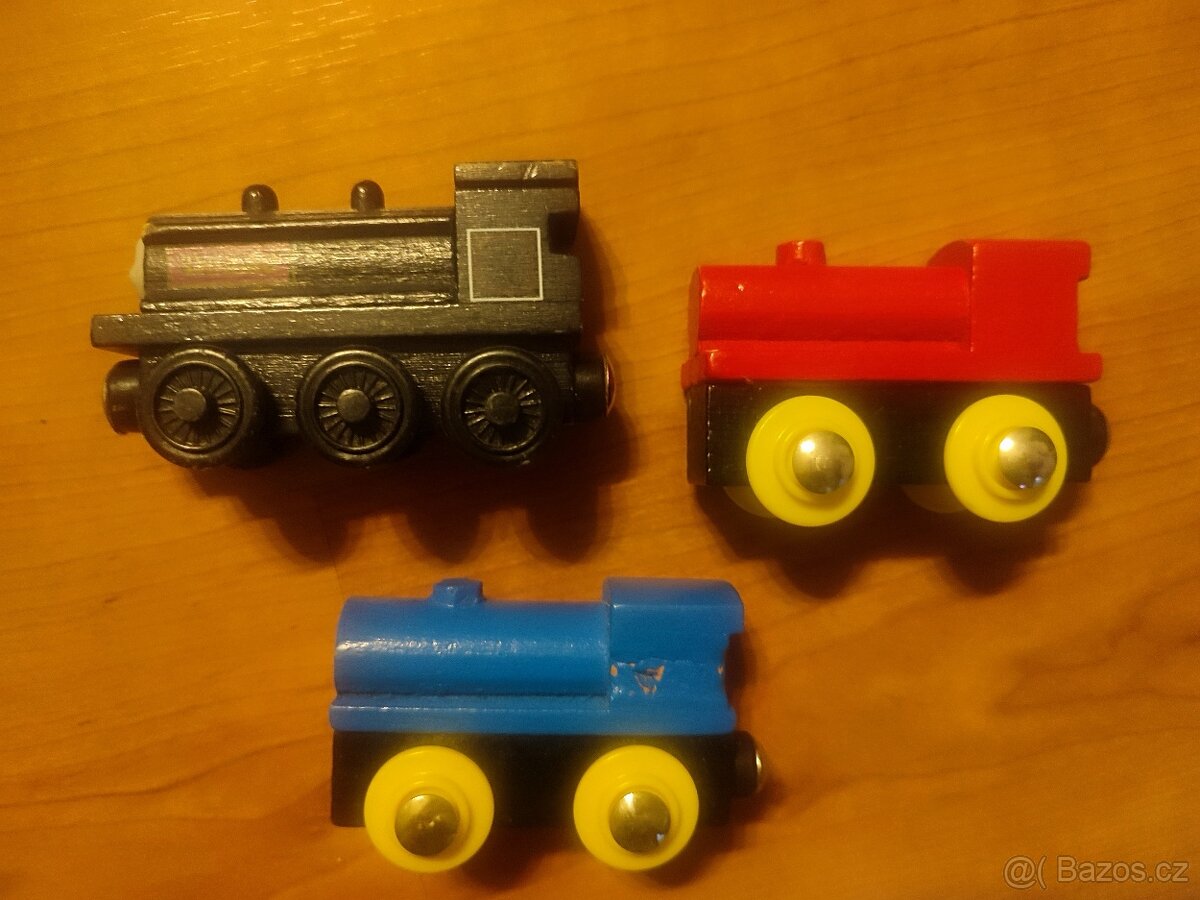 Dřevěné koleje, velká sada - 16