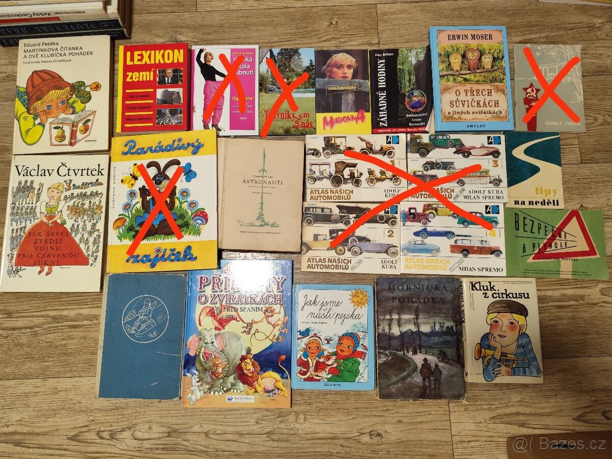 Knihy různých druhů a žánrů - 16