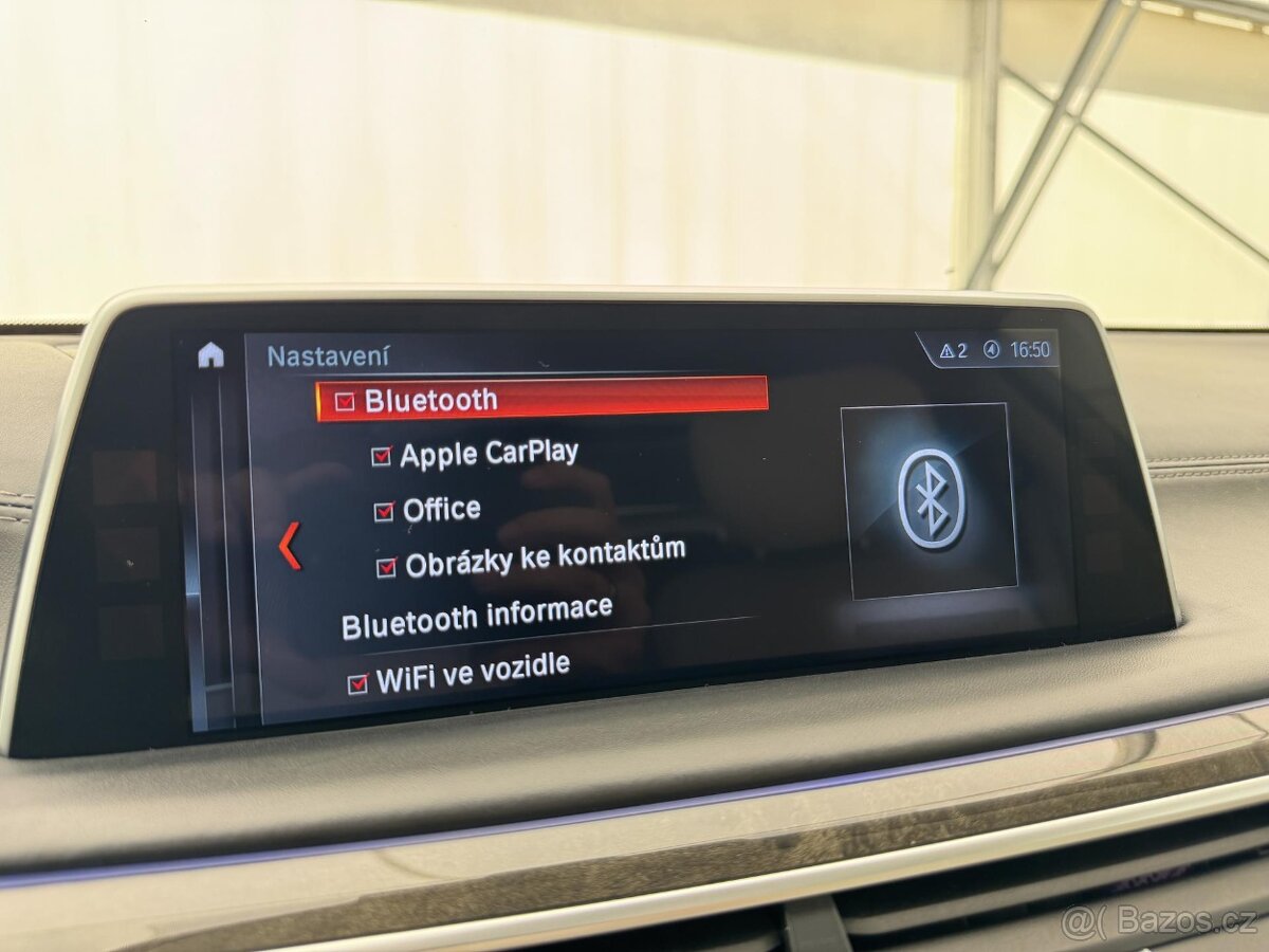 BMW Řada 7, 750iL V8 4-mistna 4x4 CZ - 16