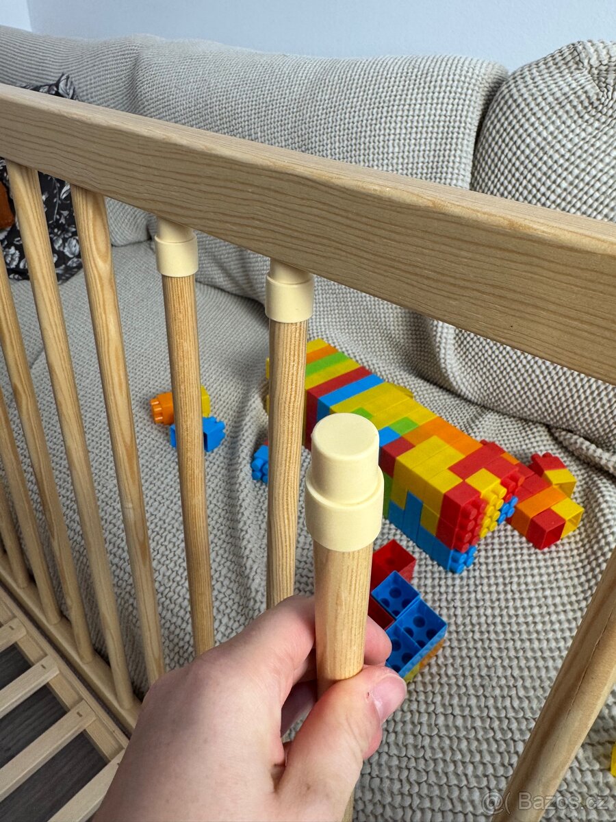 Dětská postýlka + rošt + matrace - 16