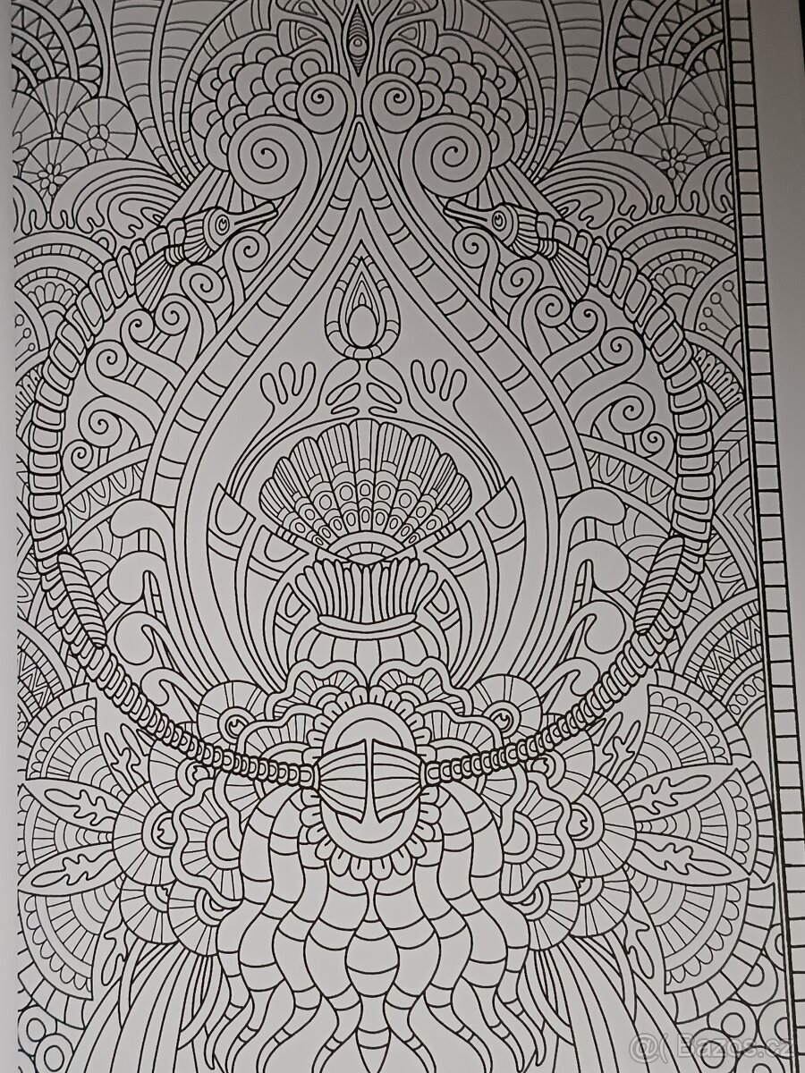 omalovánky pro dospělé-Spectacular Sea Life Designs - 16