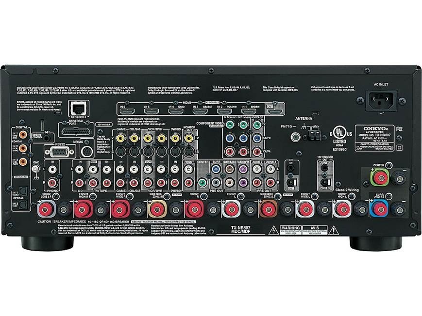 Onkyo receiver 7.2 TX-NR 807, VÁNOČNÍ SLEVA -1500Kč - 16