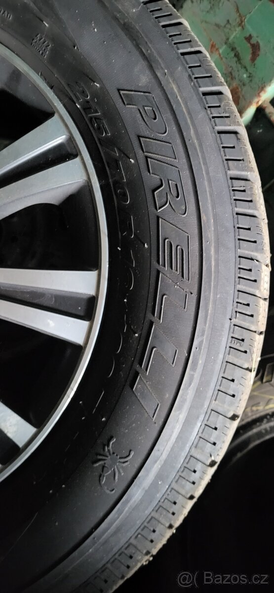 Prodám AL kola 235/50/18,7,5/17 4ks. - 16