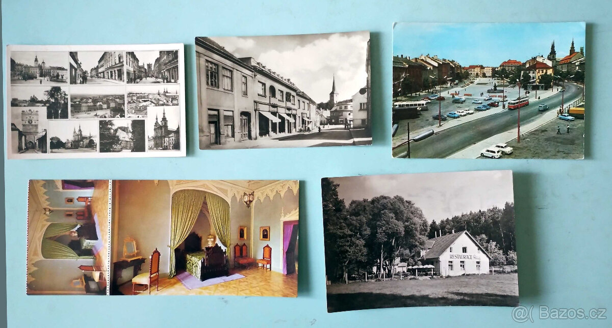 pohlednice Kácov, severní Morava, Semily, Letiny, Rataje - 16