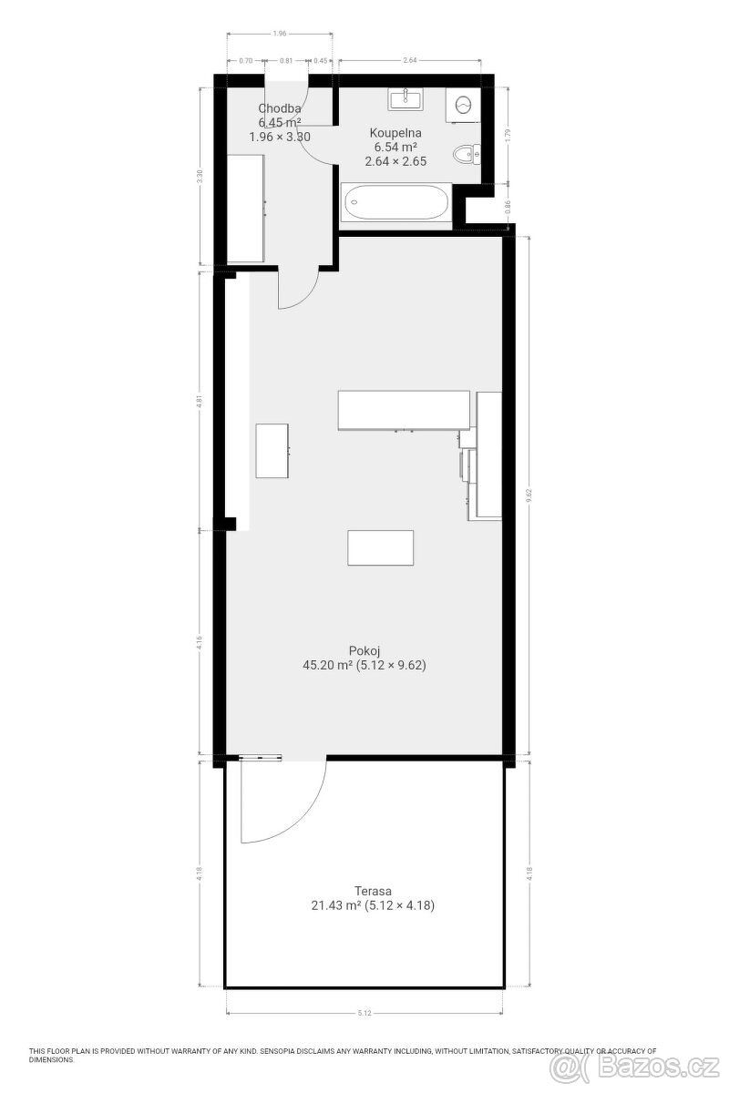 Pronájem bytu 1+kk, Vodní, Staré Brno, 18.500 Kč/měs, 60 m2 - 16