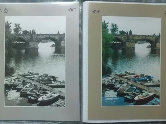 Stovky kusů Originál Uměleckých Fotografií - EVA MALÁ -PRAHA - 16