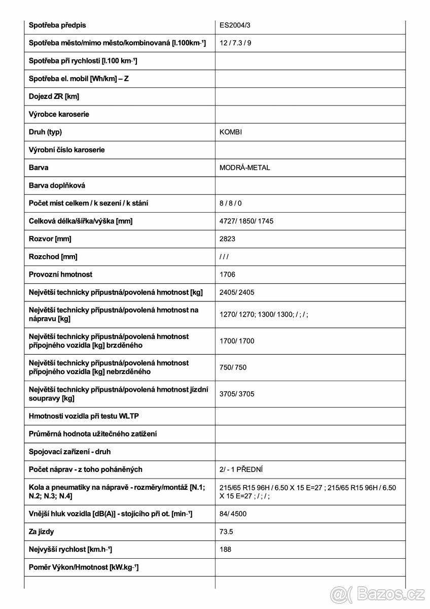 Prodám Citroen C8, 2.0 BA 103 kW ; nejvyšší výbava - 16