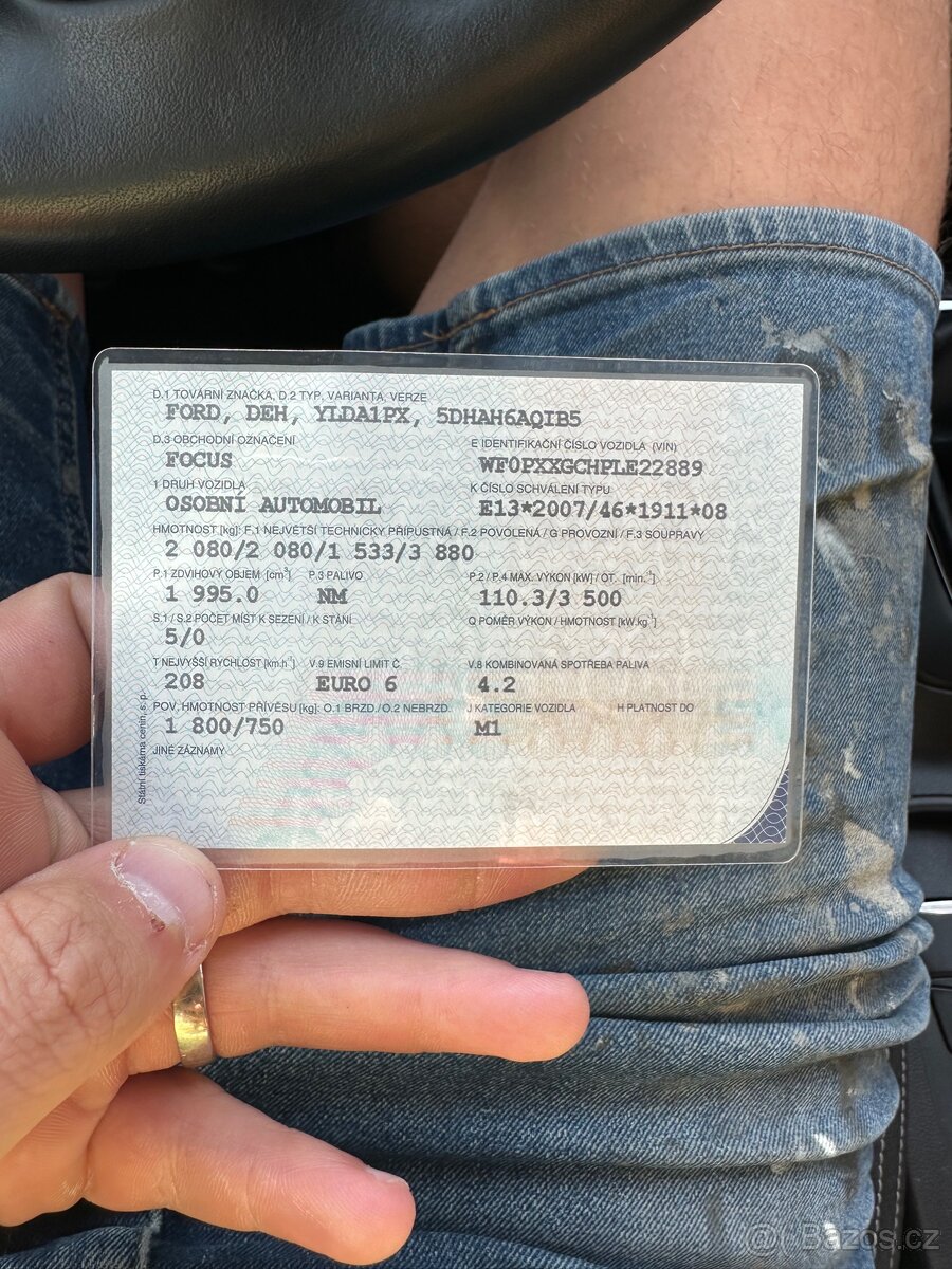 Ford focus combi 2.0 TDCI 110kw r.v2020 Odpočet DPH - 16