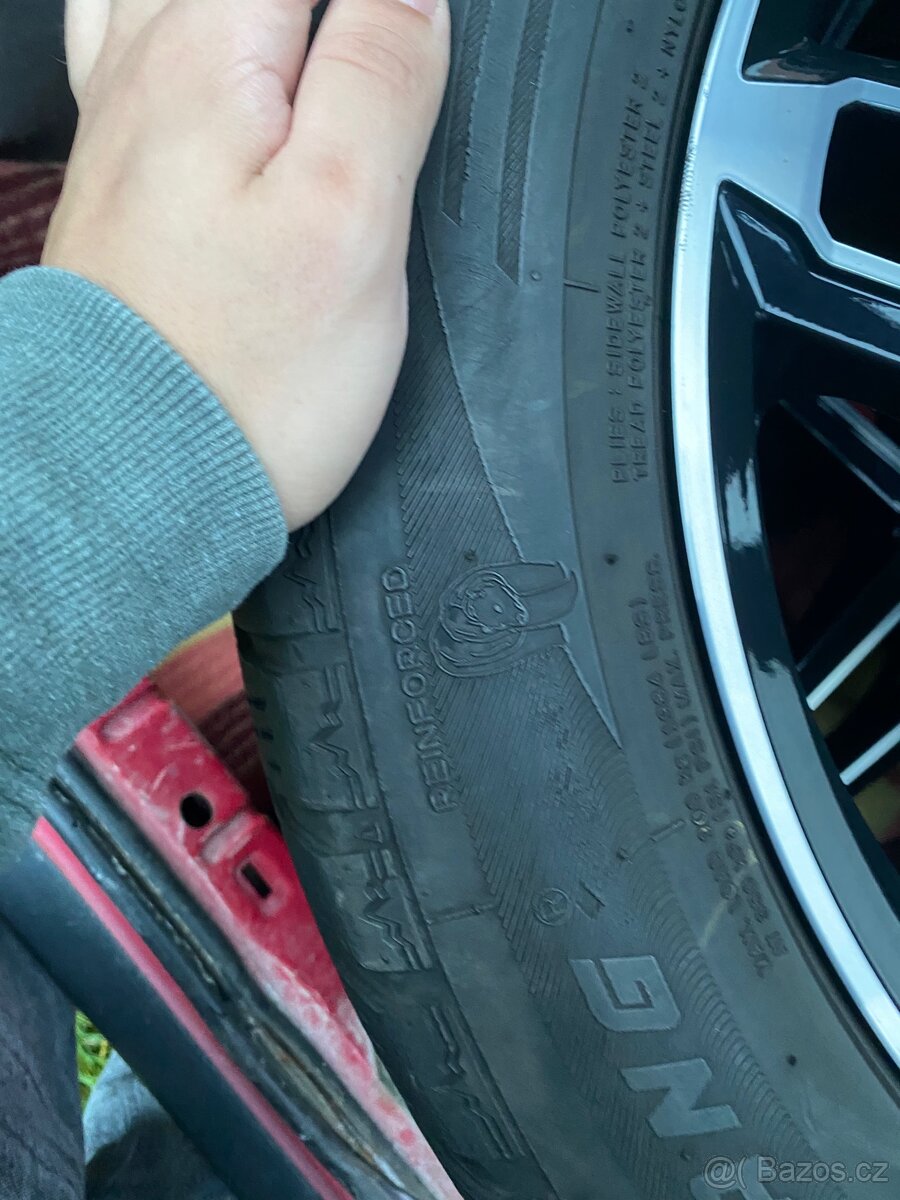 BMW alu kola 18” s pneu Nankang Winter Activa SV-55 – ET34 - 16