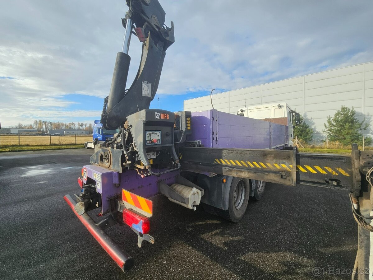 MAN TGX 26.440 6x4 valník s hydraul. rukou HIAB 288 - 16