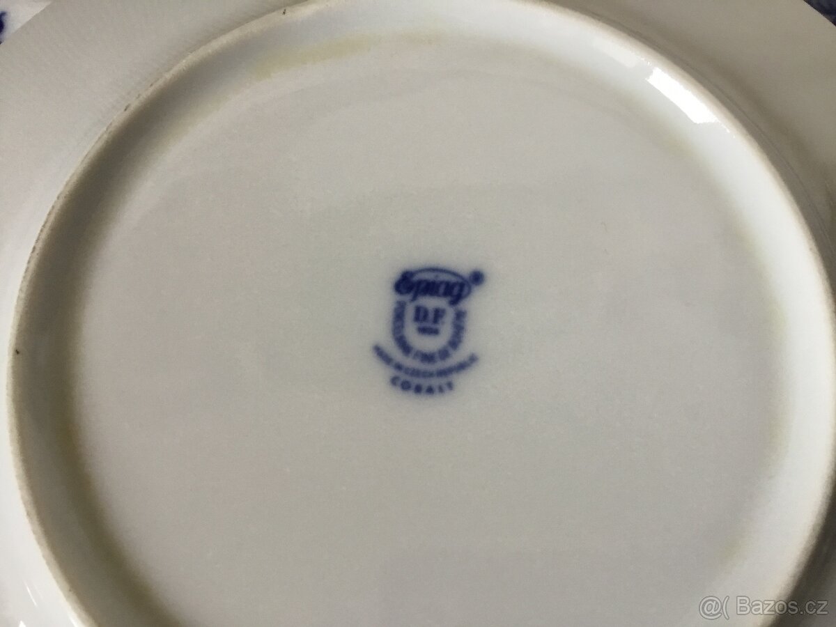 sada Cibulak 1978, miska, vazicka, talirky desertni - 16