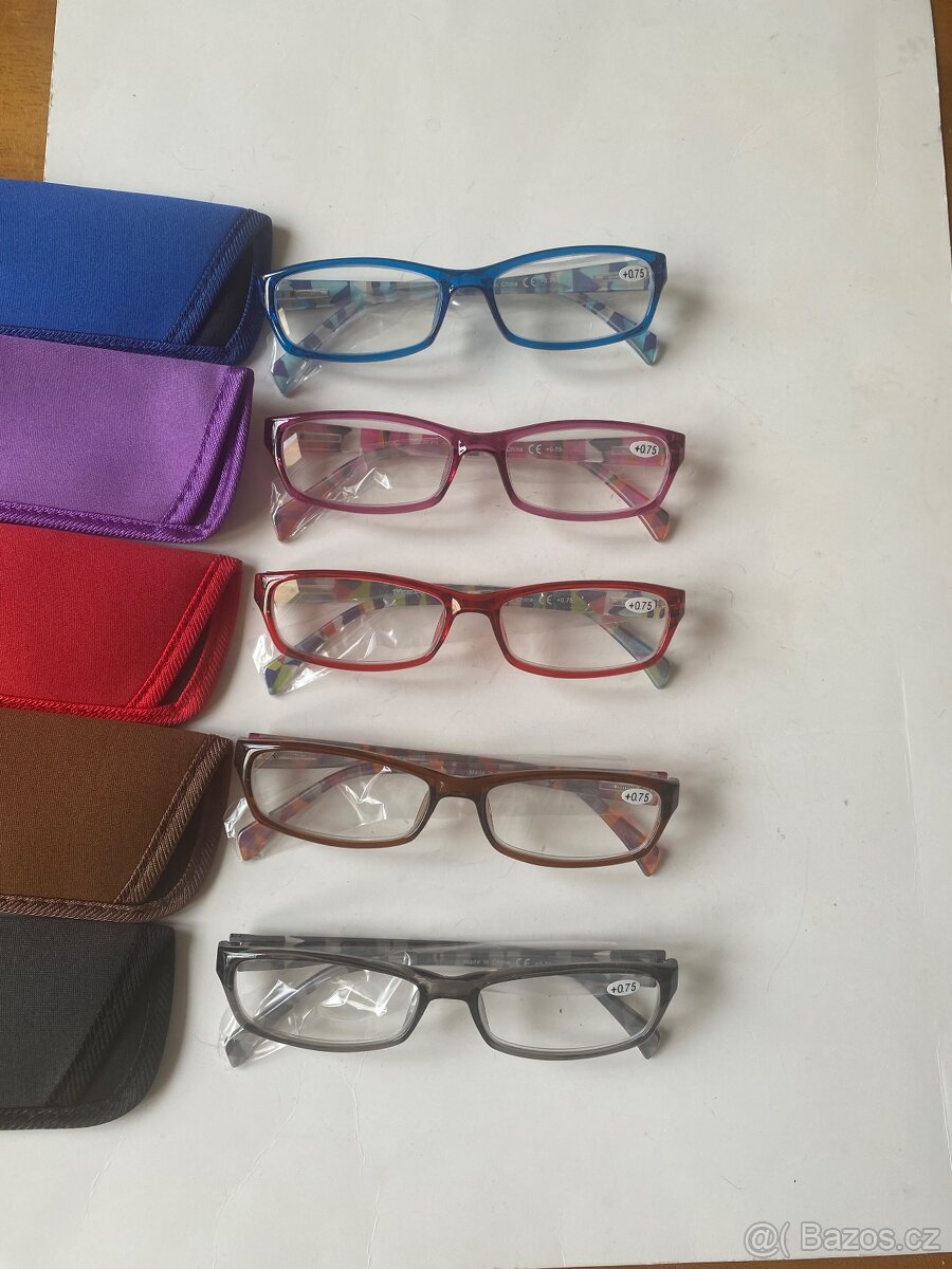 Jedinečné orig. sluneční brýle fialový odstín kov - 16