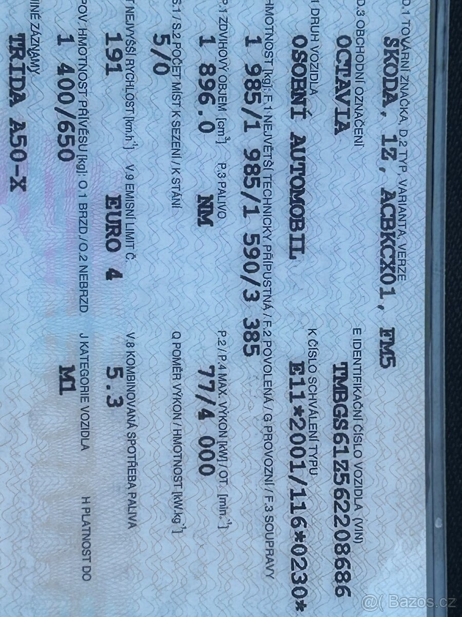 Škoda Octavia 2 1.9 TDi 77 KW - 16