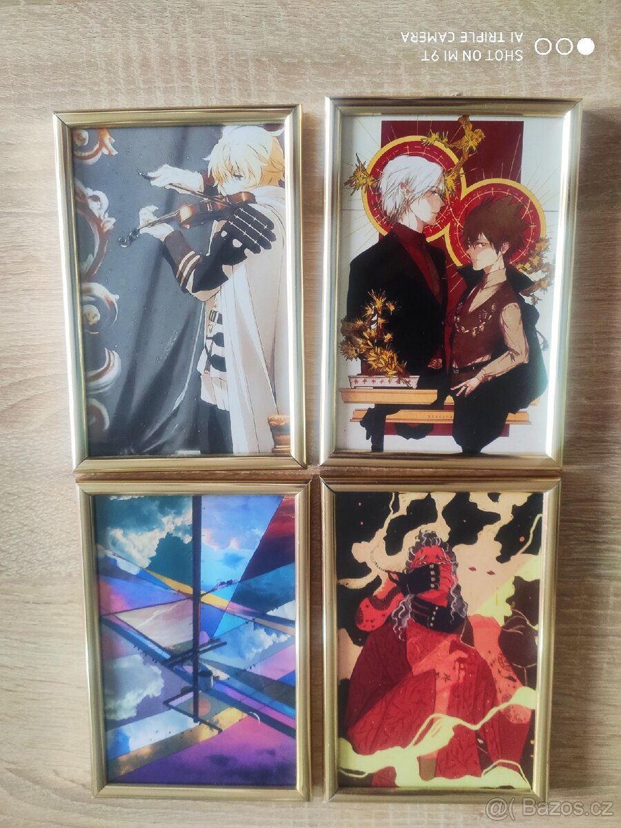 Sbírka Anime 42 ks obrázků v rámečku - 16