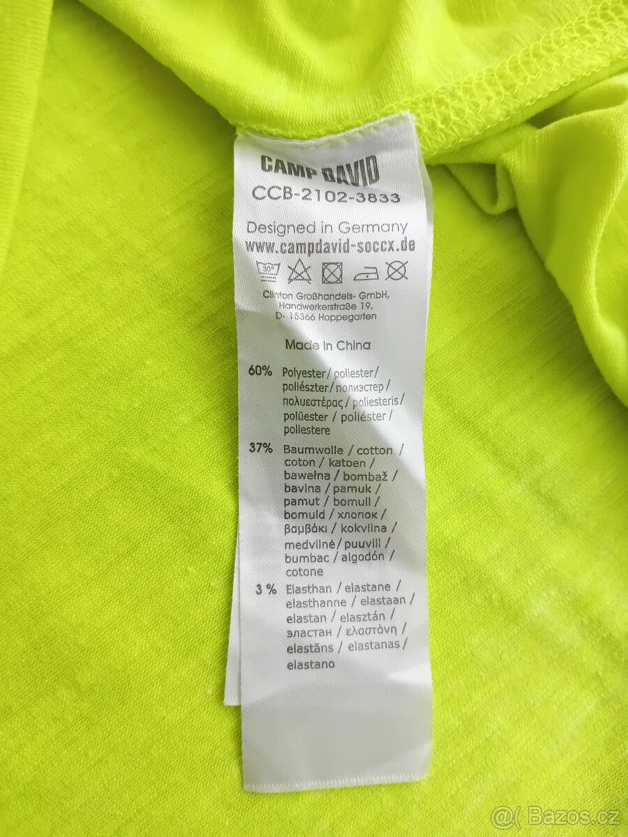 Camp David pánské tričko vel. XXL - 16