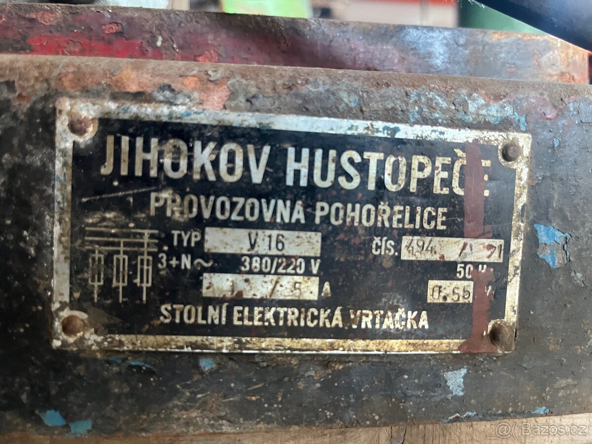 Stolní vrtačka - 16