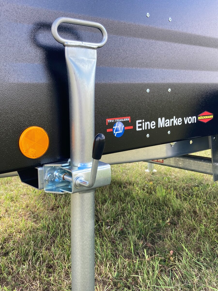 Přívěsný Vozík CAMPING Blackout s Nosičem na Stan Böckmann - 16