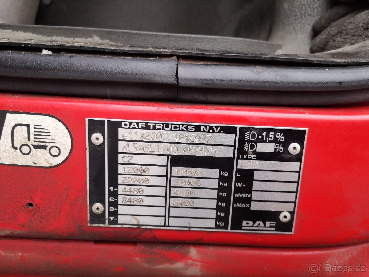 DAF LF 260 FA S PŘÍVĚSEM PANAV 1.MAJITEL ČR DPH - 16