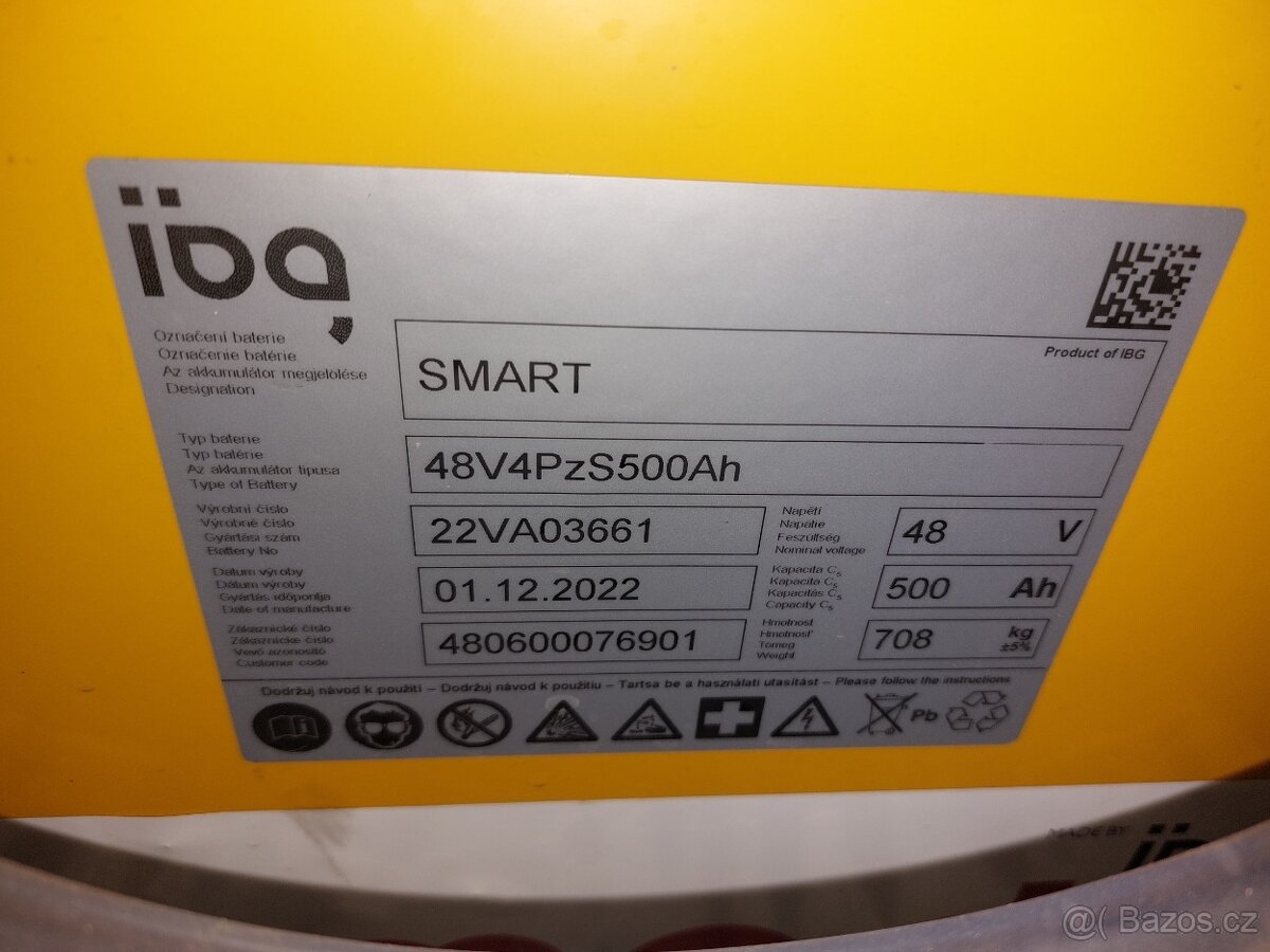 Elektrický tříkolový vozík EFG 215 / záruka - 16