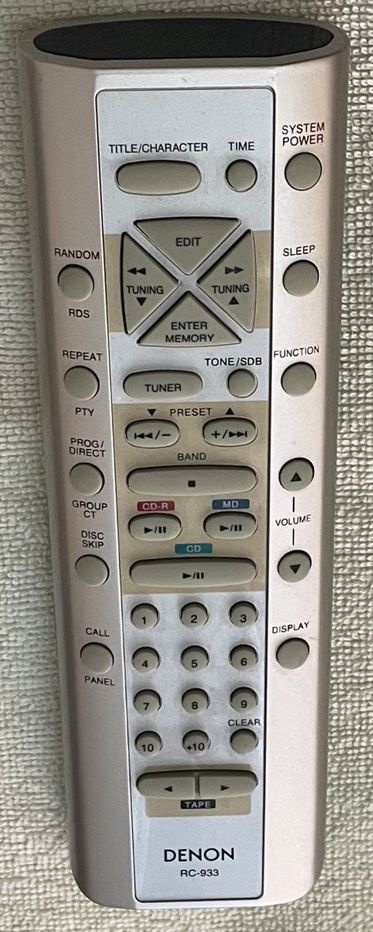 Minikomponet DENON CD receiver, UD-M31, manuál, dálk.ovl. - 16