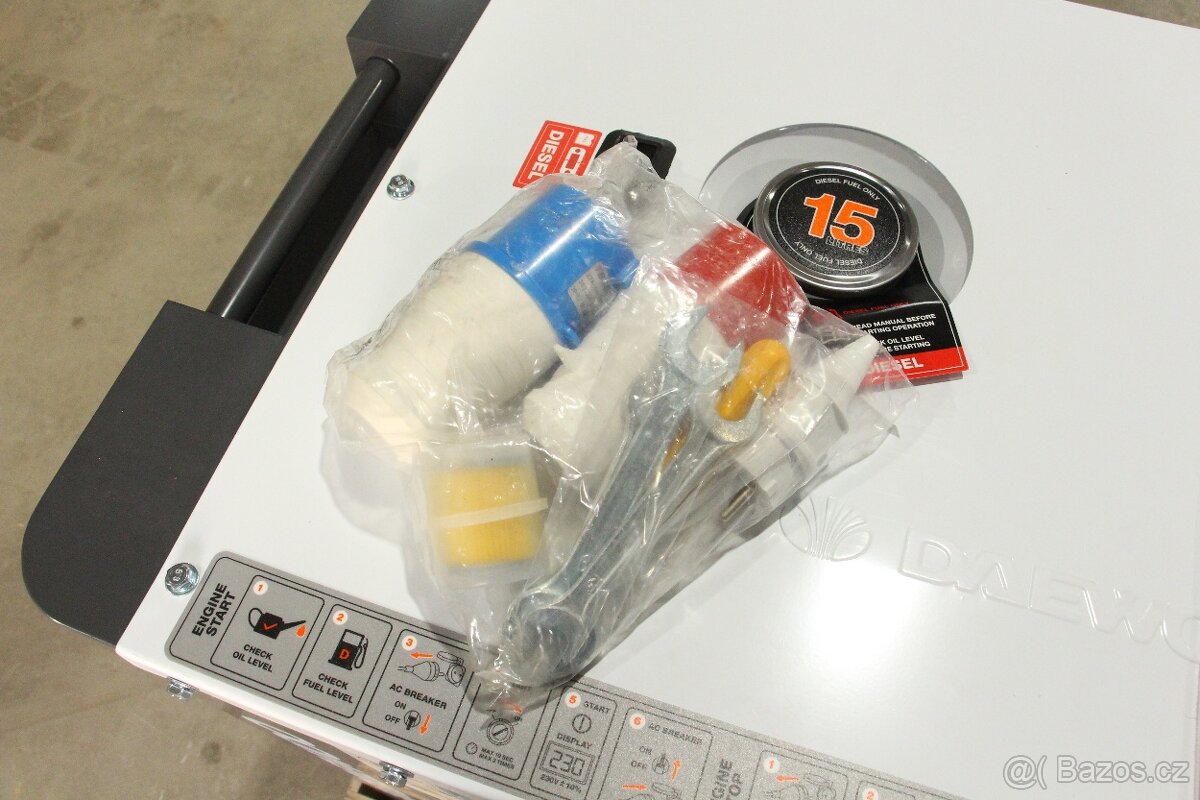 Elektrocentrála Daewoo DDAE10500DSE-3G 10,1KW - 16