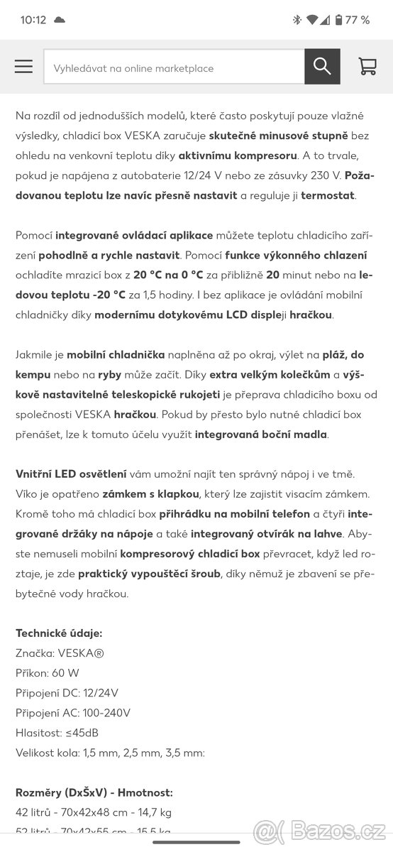 Kompresorová lednice do auta - 16