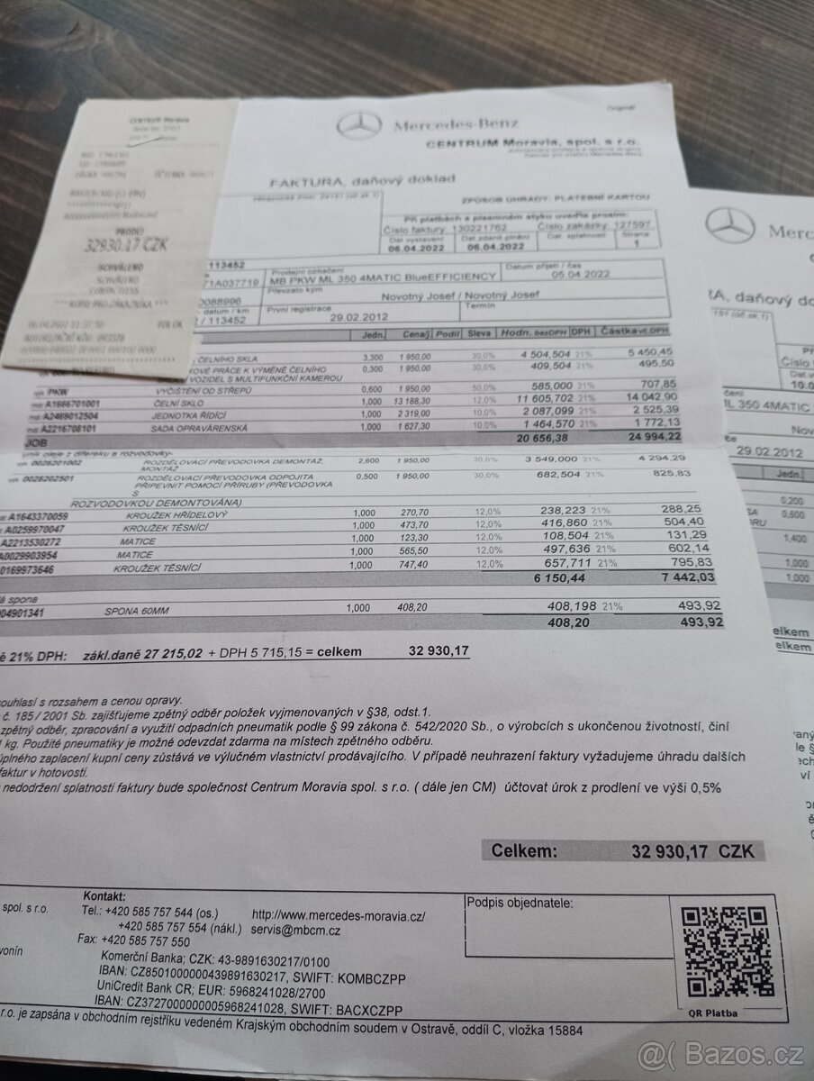 Mercedes-benz ml 350 225kw 2012(DPH nelze) - 16